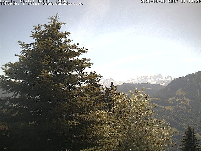 Leysin: Chalet Sybil, CH-1854 - vue en direction de l'est