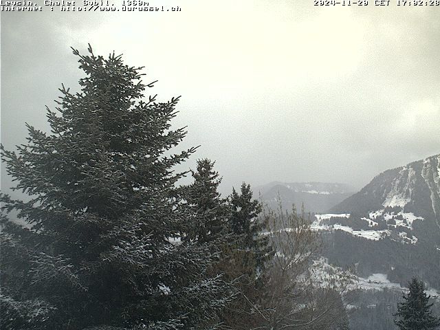 Leysin: Chalet Sybil, CH-1854 - vue en direction de l'est