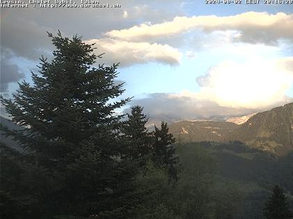 Leysin: Chalet Sybil, CH-1854 - vue en direction de l'est