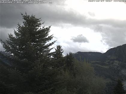 Leysin: Chalet Sybil, CH-1854 - vue en direction de l'est