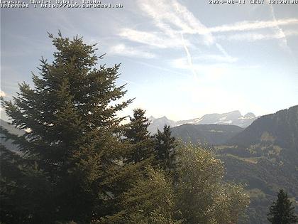 Leysin: Chalet Sybil, CH-1854 - vue en direction de l'est