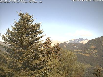 Leysin: Chalet Sybil, CH-1854 - vue en direction de l'est