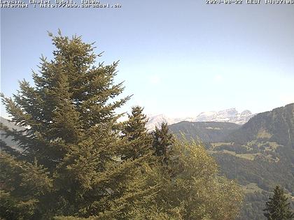 Leysin: Chalet Sybil, CH-1854 - vue en direction de l'est