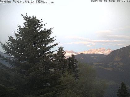 Leysin: Chalet Sybil, CH-1854 - vue en direction de l'est