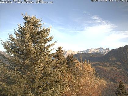 Leysin: Chalet Sybil, CH-1854 - vue en direction de l'est