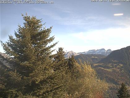 Leysin: Chalet Sybil, CH-1854 - vue en direction de l'est