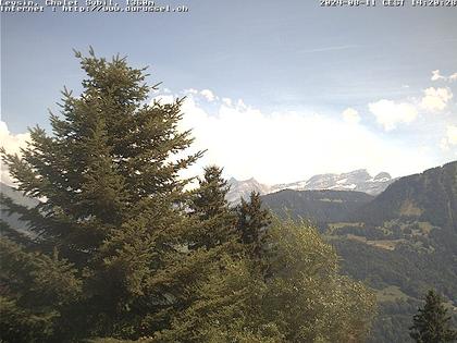 Leysin: Chalet Sybil, CH-1854 - vue en direction de l'est