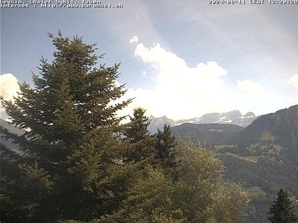 Leysin: Chalet Sybil, CH-1854 - vue en direction de l'est