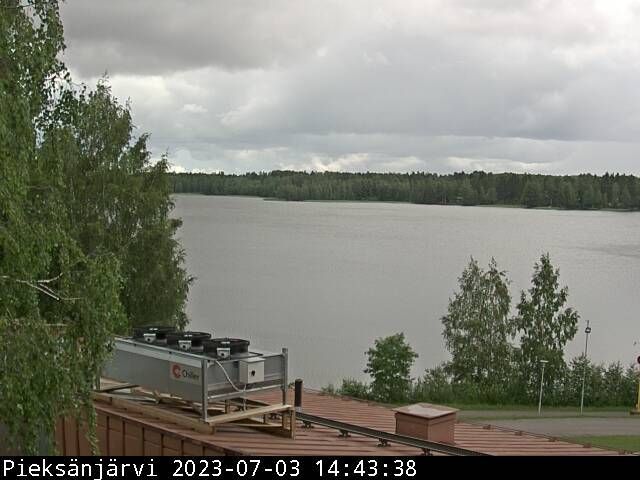 Traffic Cam Pieksamaki: Pieksämäen rantamaisemaa