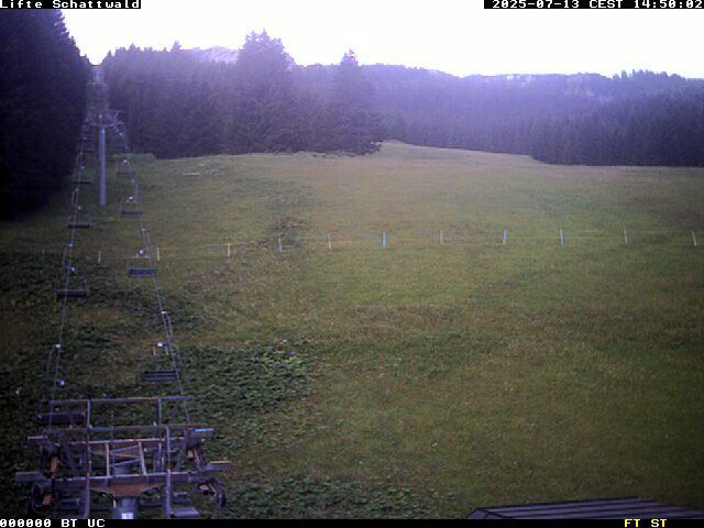Traffic Cam Wies: Schattwald, Wannenjochlift Talstation