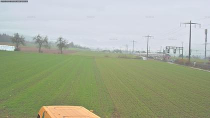 Rubigen: Sicht in Richtung Berner Oberland