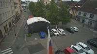 Benešov: Pohled na náměstí v - ě