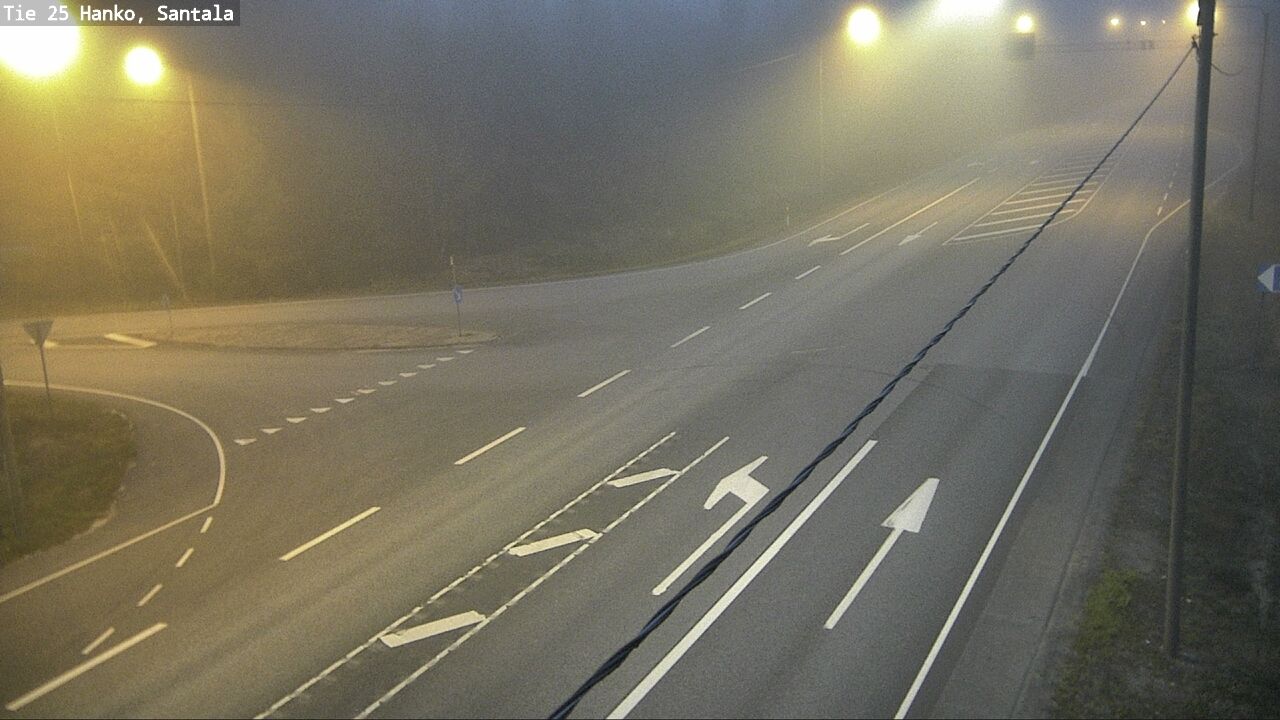 Traffic Cam Hanko: Tie - Santala - Hyvinkäälle