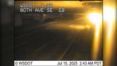 Beaumont Traffic: I-90 at 80th Ave SE