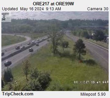 Traffic Cam Tigard: ORE217 at ORE99W