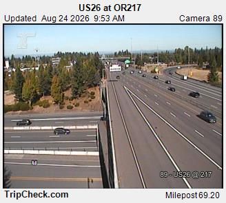 Traffic Cam Durham: US26 at ORE217