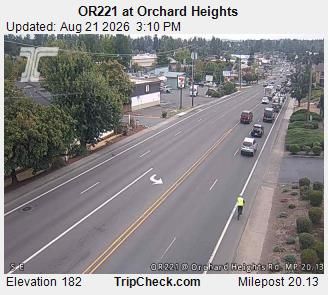 Traffic Cam Salem: ORE221 at Orchard Heights