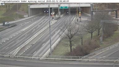 Traffic Cam Gothenburg: Tingstadstunneln S