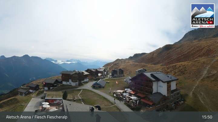 Fiesch › Südwesten: Schweizer Skischule Fiesch - Ferienwohnung Nowak Chalet Fiescheralp Adlerhorst Kühboden