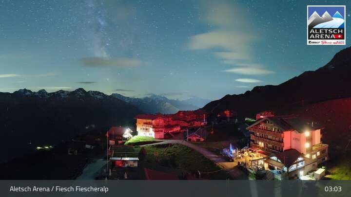 Fiesch › Südwesten: Schweizer Skischule Fiesch - Ferienwohnung Nowak Chalet Fiescheralp Adlerhorst Kühboden