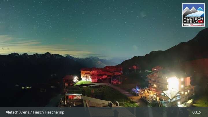 Fiesch › Südwesten: Schweizer Skischule Fiesch - Ferienwohnung Nowak Chalet Fiescheralp Adlerhorst Kühboden
