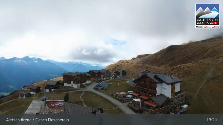Fiesch › Südwesten: Schweizer Skischule Fiesch - Ferienwohnung Nowak Chalet Fiescheralp Adlerhorst Kühboden