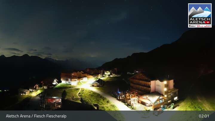 Fiesch › Südwesten: Schweizer Skischule Fiesch - Ferienwohnung Nowak Chalet Fiescheralp Adlerhorst Kühboden