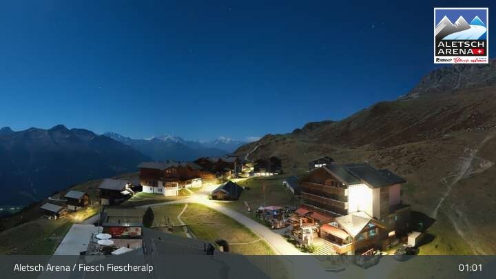 Fiesch › Südwesten: Schweizer Skischule Fiesch - Ferienwohnung Nowak Chalet Fiescheralp Adlerhorst Kühboden