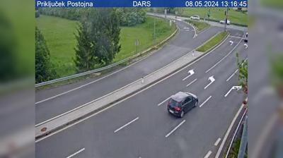 Avtocesta Ljubljana - Koper, priključek Postojna
