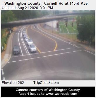 Traffic Cam Cedar Mills: Washington County - Cornell Rd at 143rd Ave
