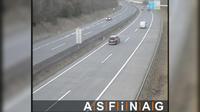 Innerschwand am Mondsee: A, zwischen Anschlussstelle Mondsee und Oberwang, Blickrichtung Linz - Km ,