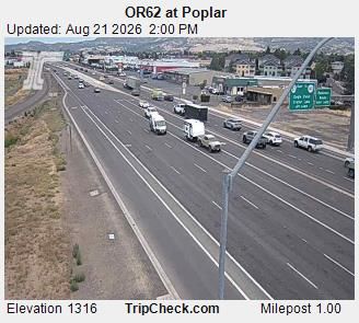 Traffic Cam Medford: ORE62 at Poplar