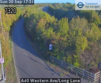 Traffic Cam London Borough of Harrow: A40 Western Ave/Long Lane
