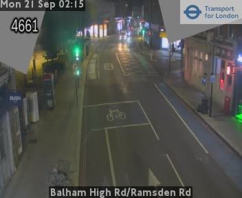 Traffic Cam London: Balham High Rd/Ramsden Rd