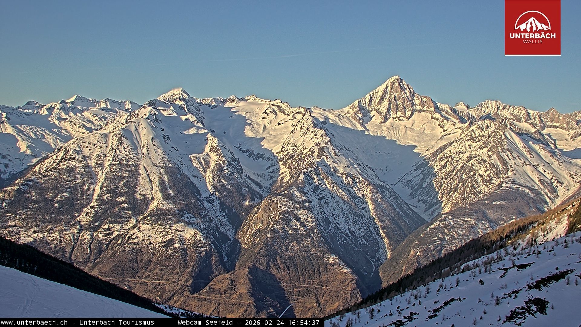 Unterbäch VS › Norden: Bietschhorn
