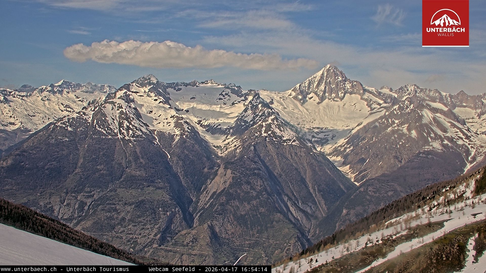 Unterbäch VS › Norden: Bietschhorn