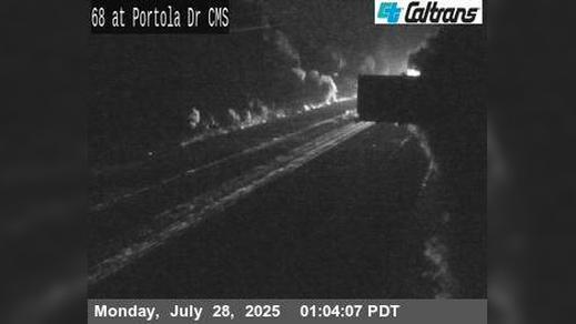 Traffic Cam Creekside › West: SR-68 : East of Portola Drive