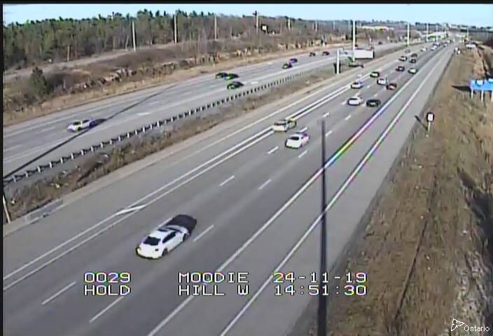 Traffic Cam Nepean: 417 EAST OF EAGLESON ROAD