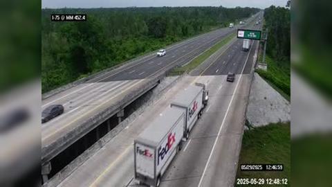 Traffic Cam Marion: I-75 @ MM 452.4