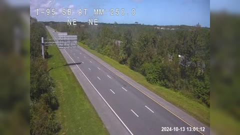 Traffic Cam New Smyrna Beach: I-95 @ MM 250 SB