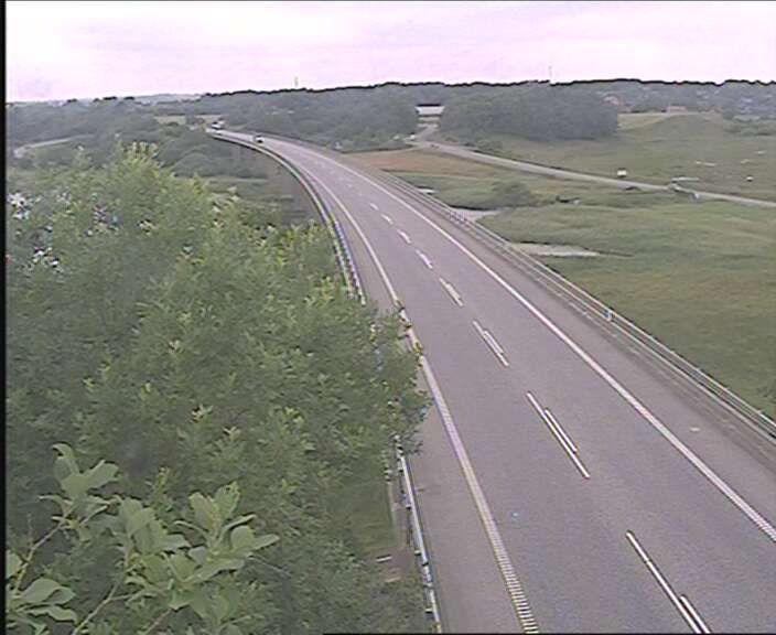 Traffic Cam Sallingsund › North: Rute 26 Nykøbing M, N