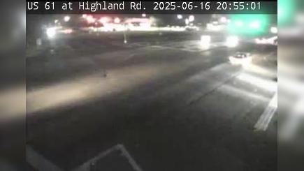 Traffic Cam Castle Ridge Estates: US 61 at Highland Rd