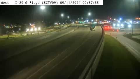 Traffic Cam Sioux City: SC - I-29 @ Floyd (09)