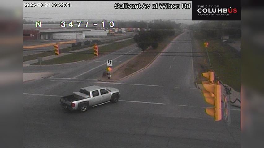 Traffic Cam Columbus: City of - Sullivant Ave at Wilson Rd