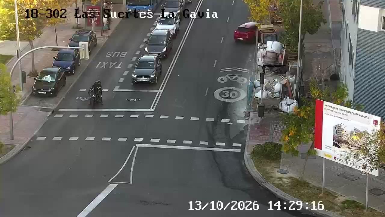 Traffic Cam Ensanche de Vallecas: LAS SUERTES - LA GAVIA
