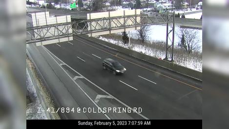 Traffic Cam Wauwatosa: I-41/894/US 45 at Coldspring Rd