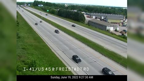 Traffic Cam Village of Germantown: I-41/US 45 @ Freistadt Rd