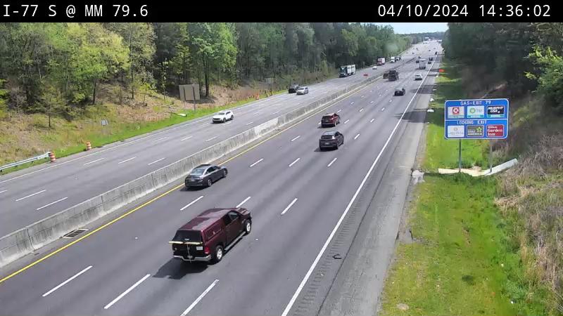 Traffic Cam Red River: I-77 S @ MM 79.6