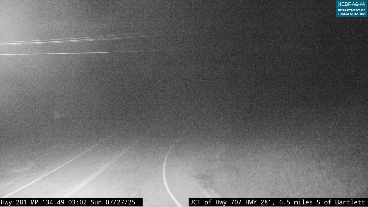 Traffic Cam Ericson › West: US 281: S of Barlett: West