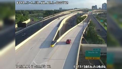 Traffic Cam Orlando: I-4 @ MM 82.1-SECURITY2 WB